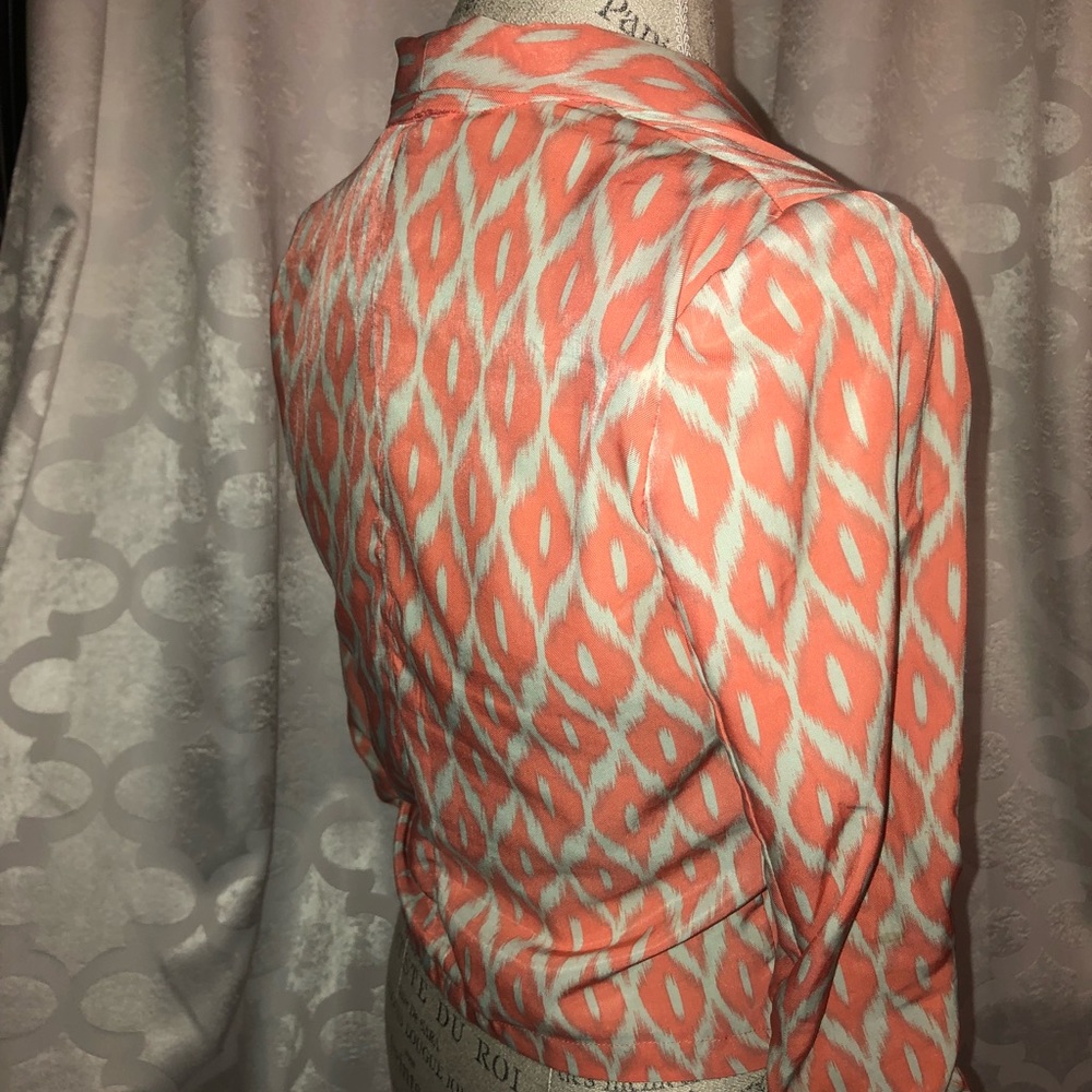 Coral pattern blazer - Picture 7 of 7